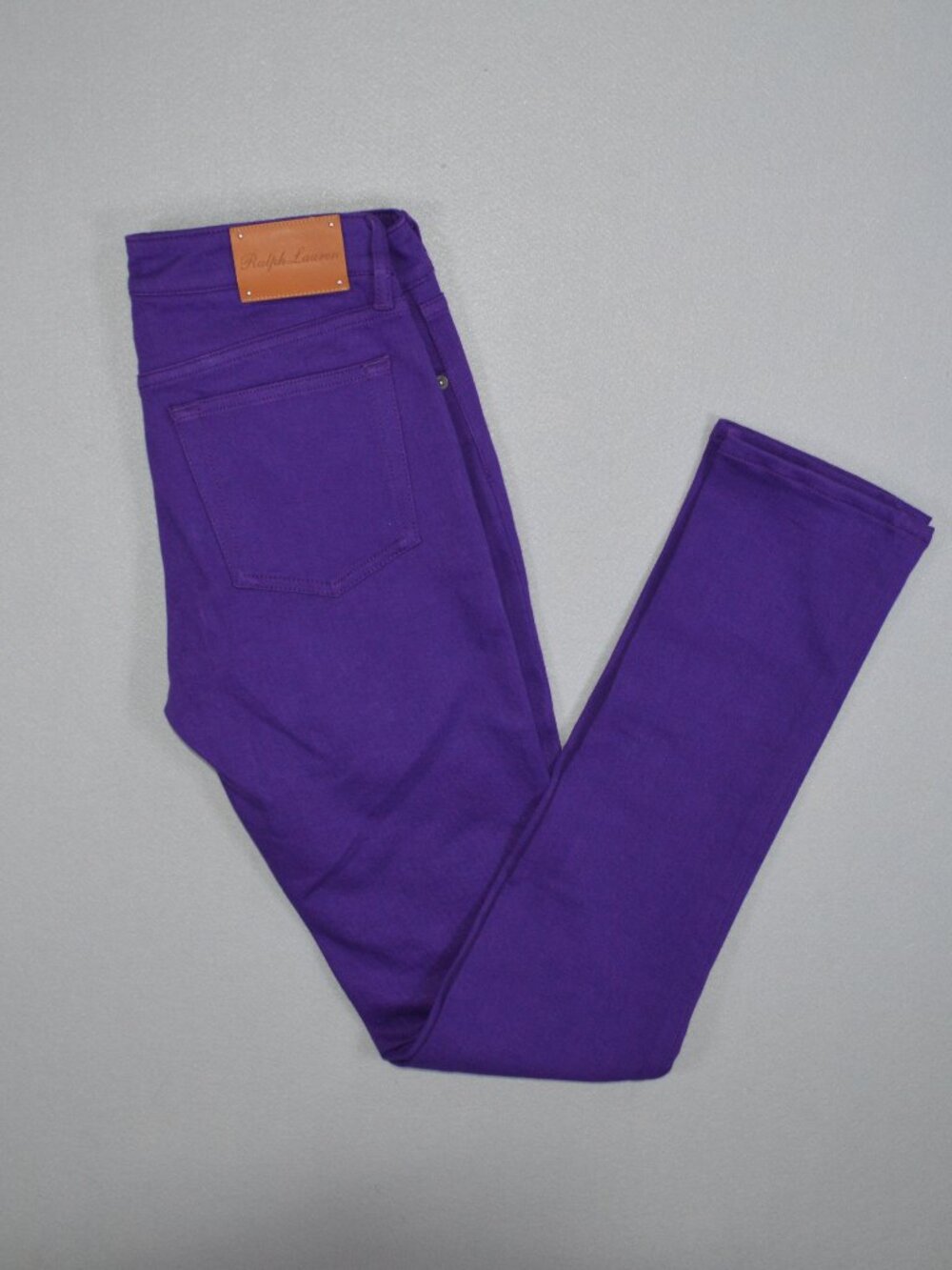 Ralph Lauren Made in Italy Purple Skinny Jeans Size 26 - Picture 14 of 16